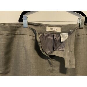 Kasper‎ Petite Separates Gray Sz 12  Pants Fully Lined Suit Pants